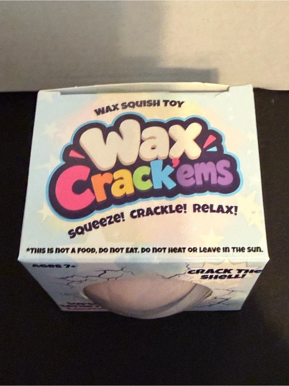 Wax Cracking Stress Squishy  Toy - Squeeze & Crack- Brand New